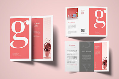 Trifold Typography