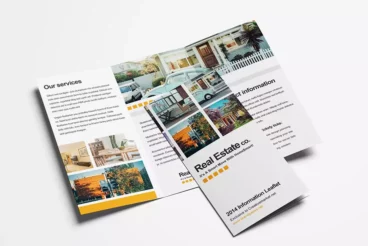 First alternate image for Real Estate Trifold Brochure Template