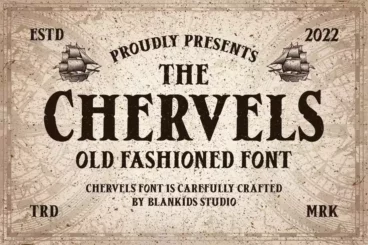 Chervels Old Fashioned Pirate Font
