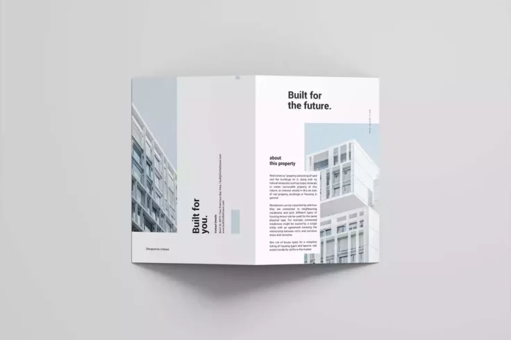 View Information about Real Estate Bifold Brochure Template