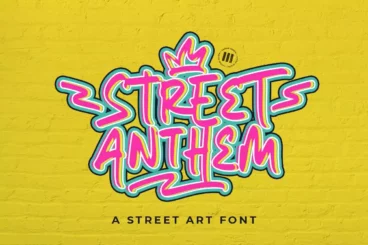 Street Anthem Edgy Font